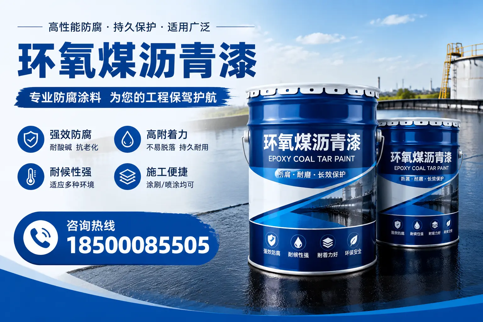 环氧煤沥青漆与其他漆类的比较,琼中用户的选择依据
