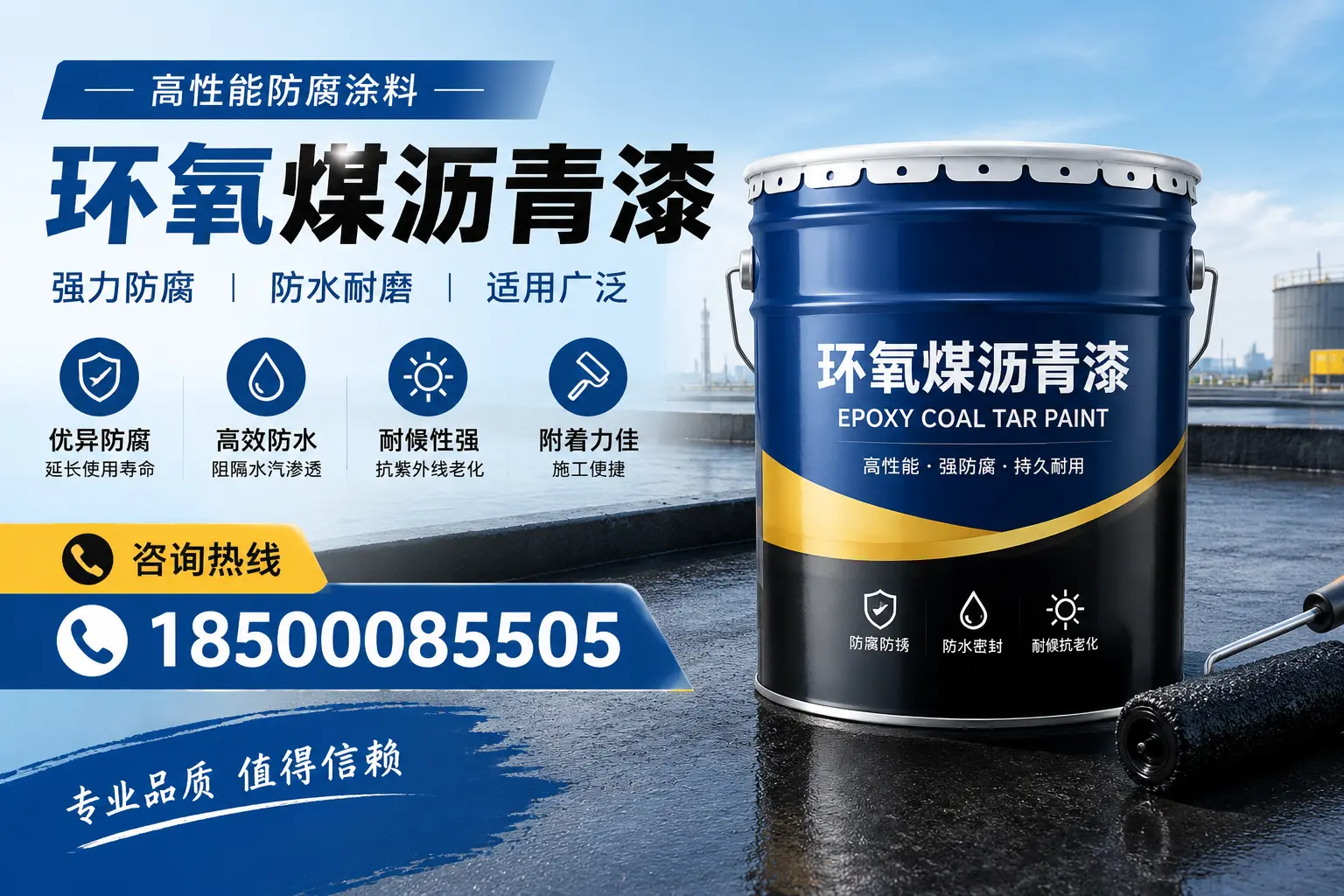 环氧煤沥青漆的主要成分与功能,琼中用户深度了解